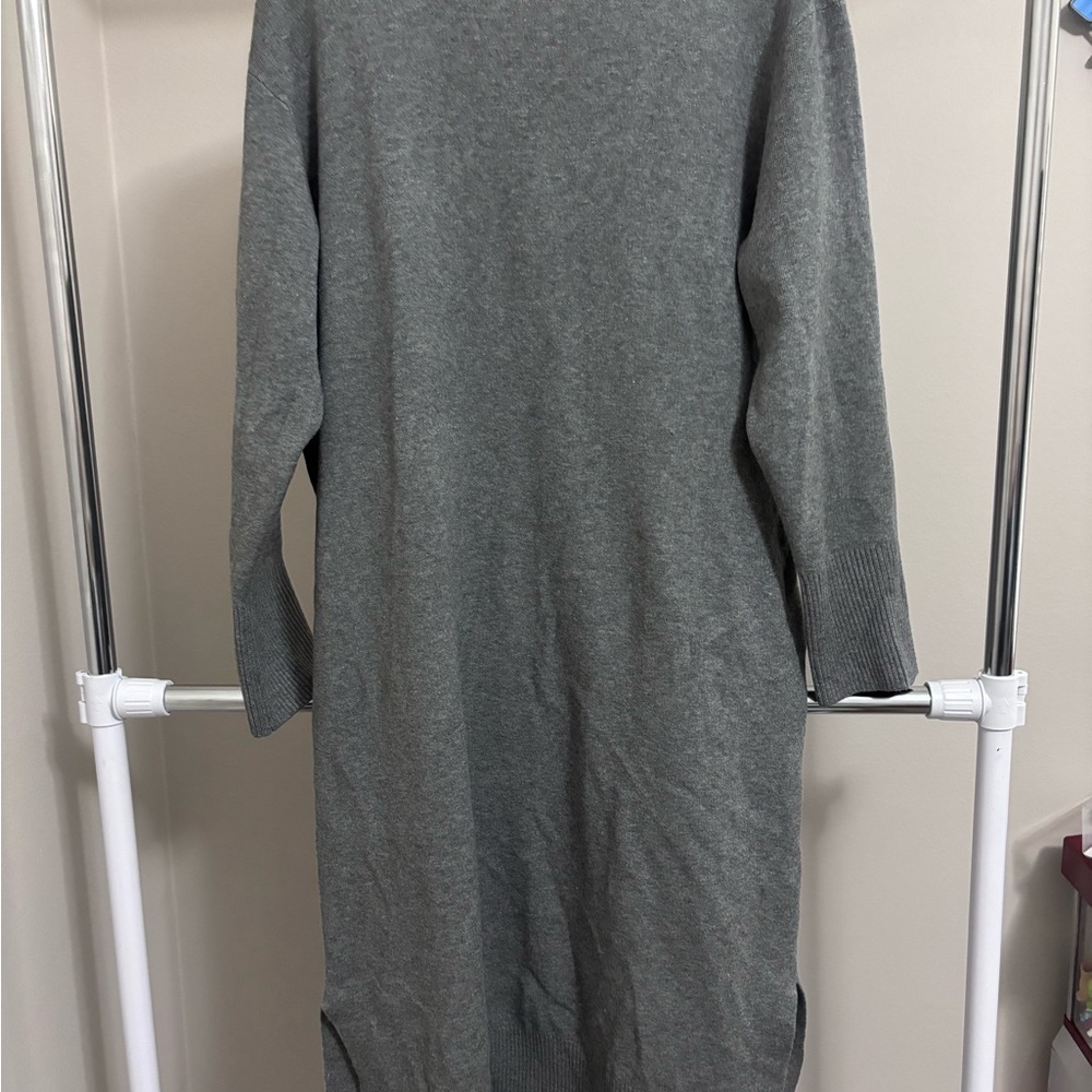 A New Day Gray Midi Dress